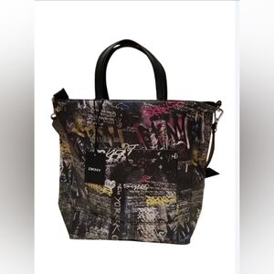 DKNY New York graffiti crossbody bag **NWT**